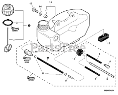 Echo HC-150 i - Echo Hedge Trimmer (SN: S76312001001 - S76312999999) Fuel System  S/N: S76312006916 - S76312999999