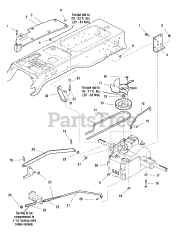 Simplicity 1693968 - Simplicity Broadmoor 40" Lawn Tractor, 16hp Transmission Group - Tuff Torq K62