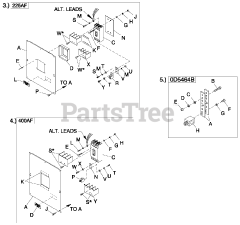 Generac QT10068KNSN - Generac 100kW Home Standby Generator (SN: 4407256 - 4816109) (2007) Cpl C5 H Control CB Connection (0F3393D)