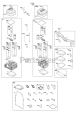 Briggs & Stratton 296442-0001-H5 - Briggs & Stratton Horizontal Engine