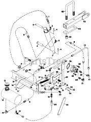 Gravely 789023 - Gravely Hydraulic Lift for PM Gear