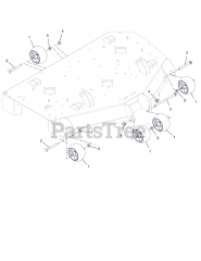 Gravely 991267 (ZT HD 44) - Gravely 44" Zero-Turn Mower, Kawasaki FR (SN: 210000 & Above)