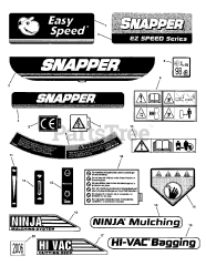 Snapper EP 217019BV (7800041) - Snapper 21" Walk-Behind Mower, 7hp