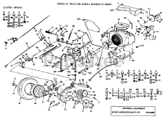 Electrolux/AYP GT 180 AR - Electrolux/AYP Garden Tractor