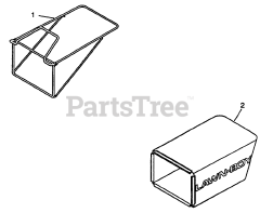 Toro 684190 - Toro Rear Grass Catcher Assembly