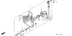 Honda H5518 NA2/D (TZAC) - Honda Multi-Purpose Tractor, Made in Japan (SN: TZAC-3500001 - TZAC-3599999) HEADLIGHT