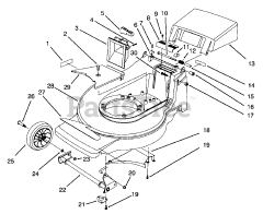 Lawn-Boy 10905 B - Lawn-Boy 48cm Walk-Behind Mower, Canada (SN: 004900001 - 004999999) (1994)