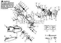 Poulan 2100 - Poulan Chainsaw INTERNAL POWER UNIT