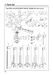 RedMax AG 4300 - RedMax Auger (SN: 100101 & Above) (2006-03)