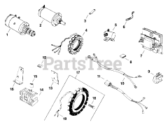 Kohler K532-53186 - Kohler K-Series Engine, Basic Version, 20hp, 14.9kW Electric Start 0217006952