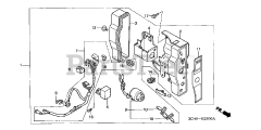 Honda GD320 QAAE (GPB) - Honda Engine, Made in Japan (SN: GPB-1000001 - GPB-1008896) CONTROL BOX