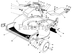 Toro 20680 - Toro Walk-Behind Mower (SN: 003000001 - 003999999) (1983)