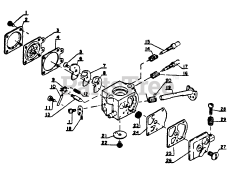 Echo CS-302 S - Echo Chainsaw (SN: 30501 - 64670)