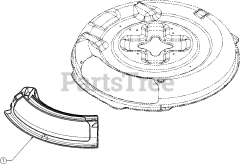 Murray 13AC26JD058 - Murray Lawn Tractor (2016) Mulch Plug