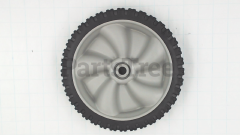 MTD 734-04581 Wheel Assembly, 8.0" X 1.80" Gray - image 1