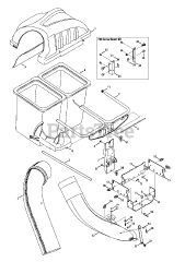 Craftsman 247.240193 (19A30003799) - Craftsman Grass Bag Assembly (2013)