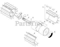 Shindaiwa 99909-35000 - Shindaiwa Rubber Paddle Assembly