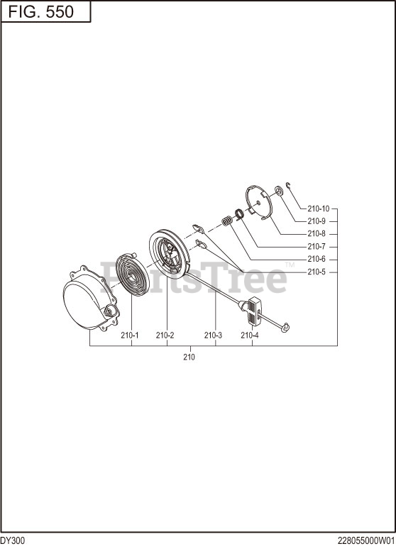 Subaru Robin DY300D80010 DY30