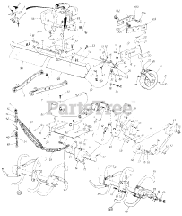MTD 19960S - MTD Tiller Attachment (1985)