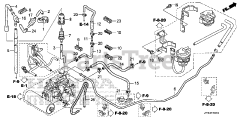 Honda BF175 AK1 XA (BAJJ) - Honda Marine Engine, Made in Japan (SN: BAJJ-1300001 - BAJJ-9999999) PIPING