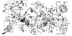 Honda BF15 DK0 SHSA (BALJ) - Honda Outboard Engine, Made in Japan (SN: BALJ-1400001 - BALJ-9999999) WIRE HARNESS@REGULATOR   @STARTER CABLE (1)