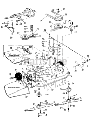 Cub Cadet 804 (139-517-100) - Cub Cadet Rear-Engine Riding Mower (1989)