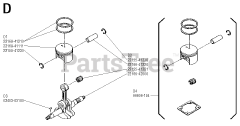 Shindaiwa 757 - Shindaiwa Chainsaw Piston