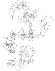 White Outdoor SB-628 (31AH6LLG790) - White Outdoor Snow Boss Snow Thrower (2006)