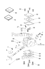 Tecumseh TEC-640231 - Tecumseh Carburetor