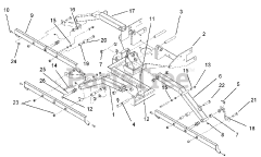 Gravely 895022 - Gravely Reel Mower Attachment for PM 320 (SN: 000101 & Above)
