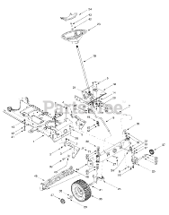 Yard-Man 14AU804H401 - Yard-Man Garden Tractor (2000)