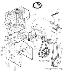 Craftsman 536.887996 - Craftsman 29" Snow Thrower (2004) (Sears)
