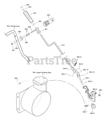 Murray 627809x54D - Murray 27" Snow Thrower (2003) Chute Rod