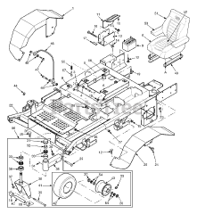 Scag SMT-52A - Scag Turf Tiger 52" Mower Deck (SN: 8560001 - 8569999) Sheet Metal Components