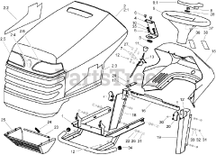 Toro 74571 (DH 200) - Toro Lawn Tractor (SN: 260000001 - 260999999) (2006)