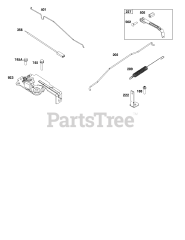 Briggs & Stratton 123P02-0056-H1 - Briggs & Stratton Vertical Engine Controls Group