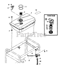 Shindaiwa EGR 6000 E - Shindaiwa Generator Fuel Tank