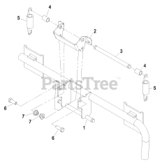 Exmark 109-9764 - Exmark Ultra Vac Bagger for Quest Mower (SN: 850000 - 919999) (2010)