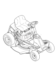 Craftsman 247.250000 (13A226JD099) - Craftsman R1000 Rear-Engine Riding Mower (2012) (Sears)