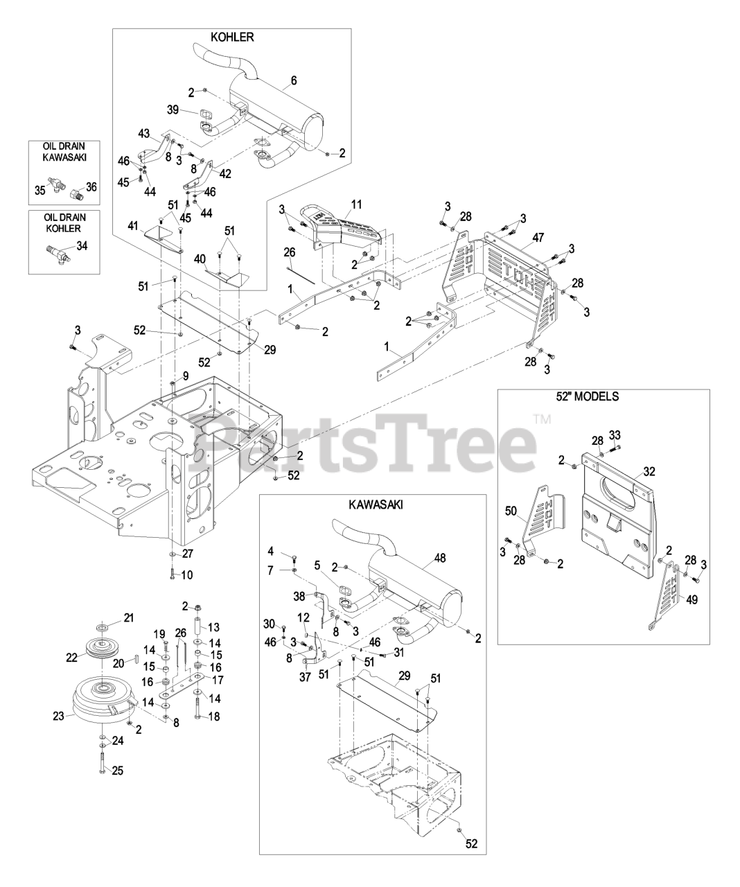 Exmark LHP4419KA - Exmark 44