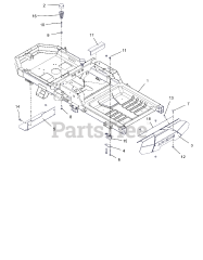 Ariens 915225 - Ariens Ikon-X 52" Zero-Turn Mower, Kawasaki FR, CARB (SN: 035000 - 044999) Frame