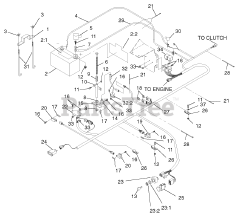 Toro 74232 (Z 257) - Toro 72" Z Master Zero-Turn Mower, Side-Discharge Deck (SN: 230000001 - 230006000) (2003) Electrical System Assembly