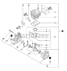 Echo PPF-280 - Echo Pole Saw (SN: E09511001001 - E09511999999) Engine S/N: E09511001001-E09511001640