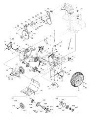 Yard Machines 31AE5MLG729 - Yard Machines Snow Thrower (2005) (Home Depot)