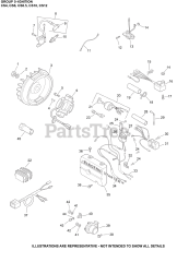 Kohler CS4-901502 - Kohler Command PRO Engine, Basic Version, 4hp, 2.98kW 05 Ignition/Charging