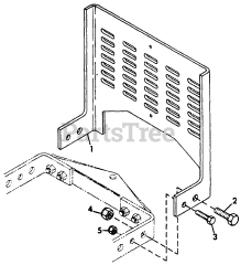 Gravely 787051 - Gravely Engine Guard for 4-Wheel Tractor