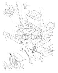 Murray 405021x114 (7800278) - Murray 40" Lawn Tractor (2008)