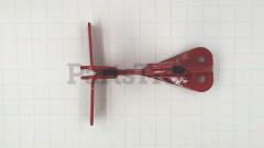 MTD 2527 Bracket With Roll Pin