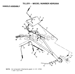 Electrolux/AYP HD R350 A - Electrolux/AYP Rear-Tine Tiller (1995)
