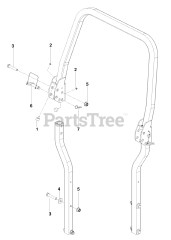 Husqvarna PZ 6029 D (966476701) - Husqvarna 60" Zero-Turn Mower (2010-03) Protection Frame
